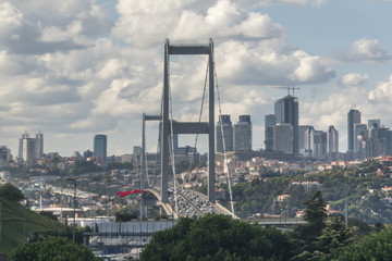 Bosphorus Bridge or July 15 martyrs bridge