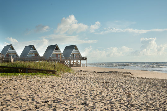four beach houses