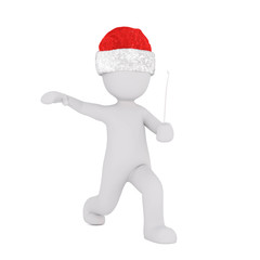 Weihnachtswichtel mit Geschenk zu Weihnachten