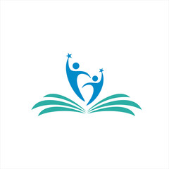 logo education school books