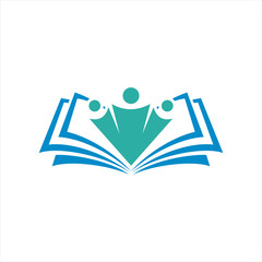 logo education school books
