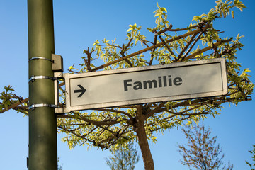 Schild 145 - Familie