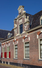 Fototapeta na wymiar Historical house in the center of Alkmaar
