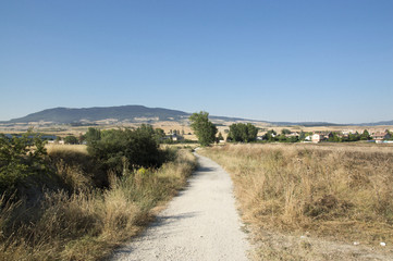 Camino de Santiago from Pamplona to Puente la Reina