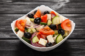 Delicious greek salad