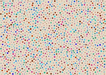 background with color dots