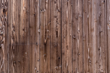 Naklejka premium Pine Wood wall in Japan.