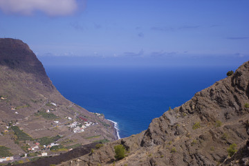 Fototapeta na wymiar Kanaren Kanarische Inseln La Gomera
