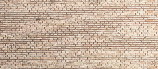 Brick wall panorama
