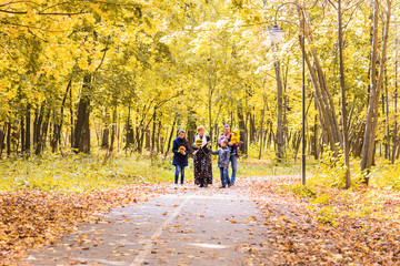 Fototapeta premium Family On Walk In Countryside
