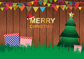 Christmas celebrate vector illustration