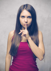 Fototapeta premium Shhhhhh!