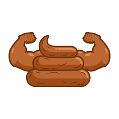 Strong shit. Turd with muscles. poop with big hands. Smelly athl