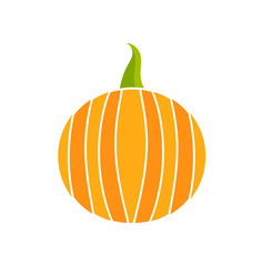 Pumpkin icon. Vector illustration