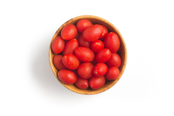 Cherry Tomatoes into a bowl