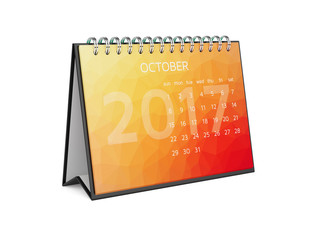Calendar for 2017 october