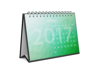 Calendar for 2017 april