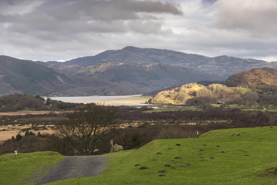 Welsh mountains in autumn
