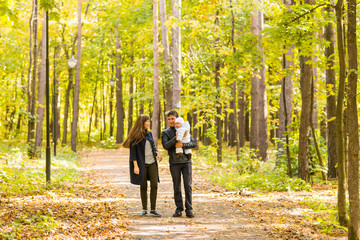 Fototapeta premium Family On Walk In Countryside