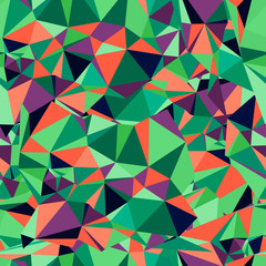 Multicolor seamless pattern. elements of  triangle for design. stylish