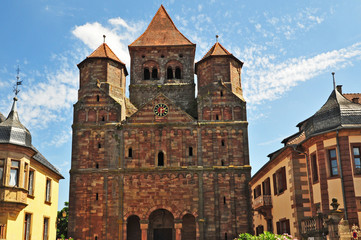 Obraz premium L'Abbazia di Marmoutier, Alsazia - Francia