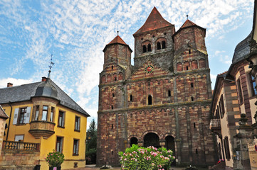 L'Abbazia di Marmoutier, Alsazia - Francia