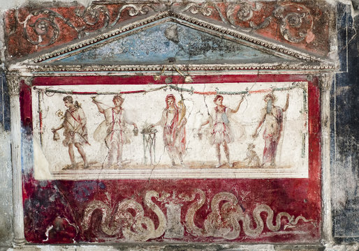 lararium in Pompeii