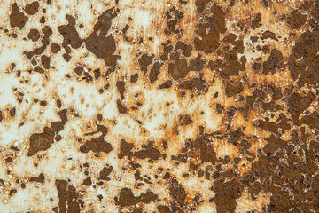 Rusty iron textured