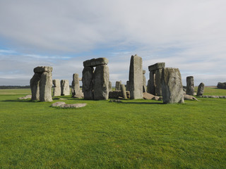 Stonehenge monument in Amesbury
