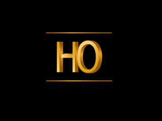 HO Initial Logo for your startup venture