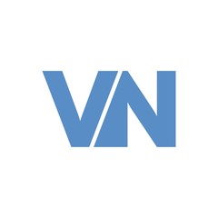 VN letter initial logo design
