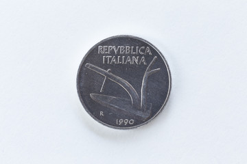Moneta da 10 Lire Italiane