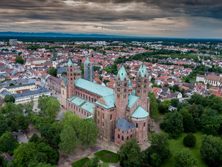 Speyer Dom Luftaufnahme