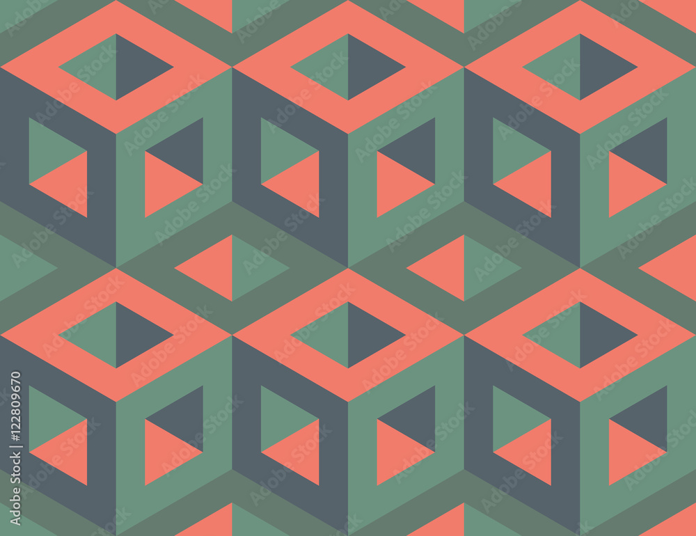 Poster seamless geometric pattern. geometric simple print. vector repeating texture.