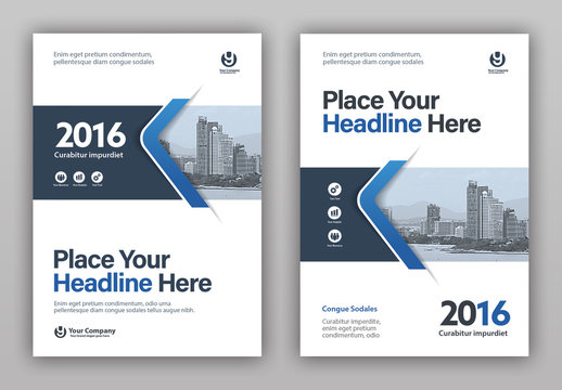 Book Cover Layout Set 2