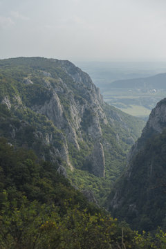 Zadiel valley in Slovakia karst