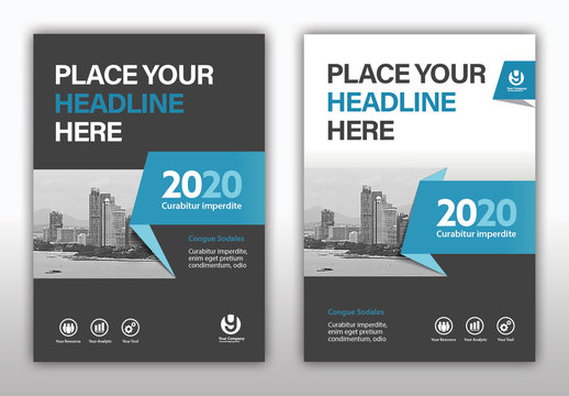 Book Cover Layout Set 29