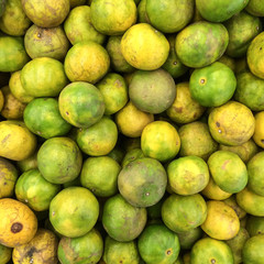 Fresh limes background.