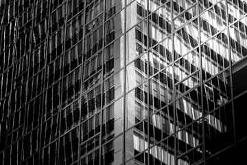 Modern architecture black and white 