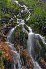 Fototapeta na wymiar Glenwood Canyon Waterfall