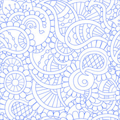 Paisley seamless pattern