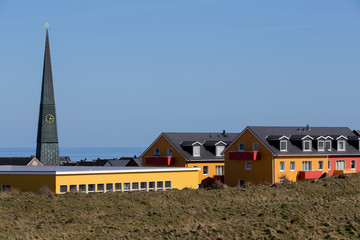 Residential area in Heligoland
