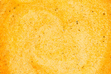 yellow curry sauce texture background #3 - obrazy, fototapety, plakaty