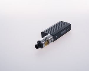 electronic cigarette or vaping device on background.