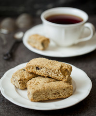 Cup of tea and saucer