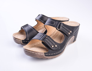 bag or gold colour handbag on background.