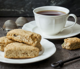 Cup of tea and saucer