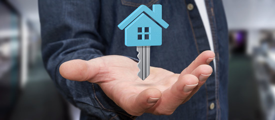 Businessman real estate