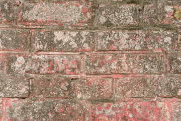 Brick texture with scratches and cracks
