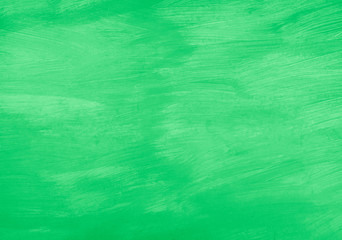 the old wallpaper of wooden board with green color paint